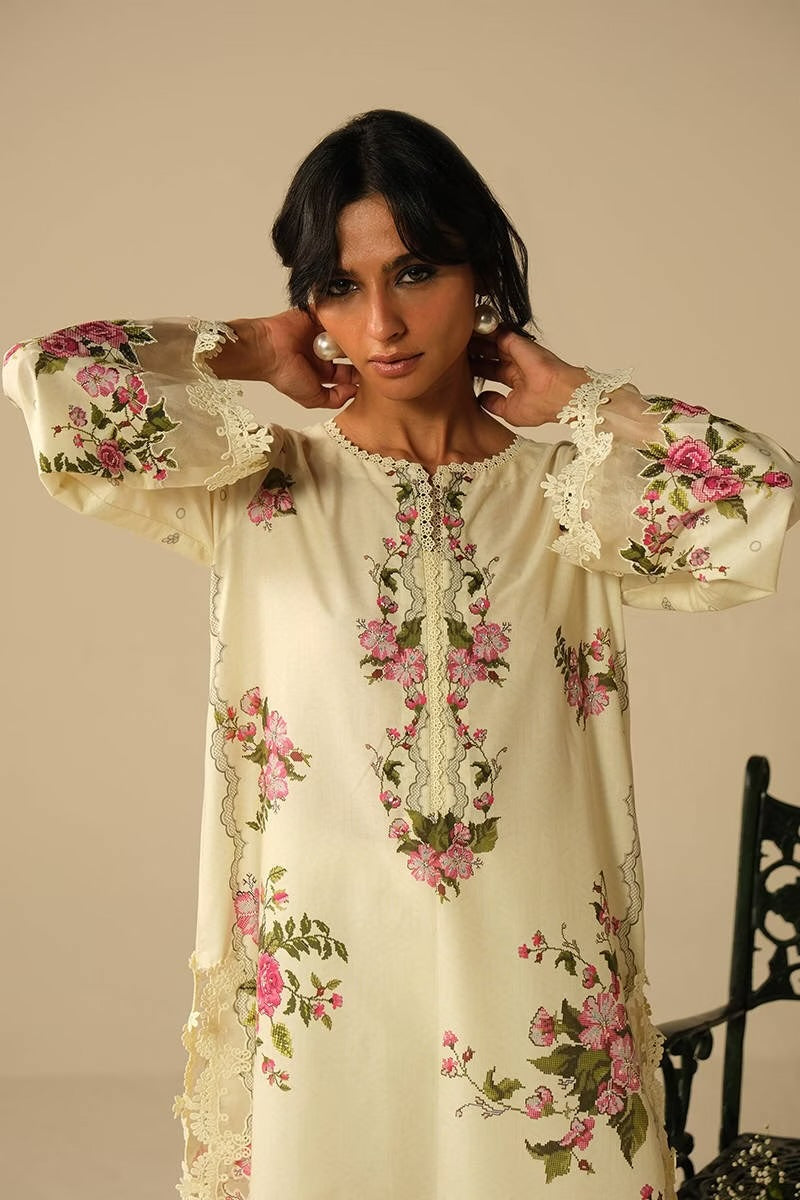 LEMON ROSE WITH PANTS | BLOOM EDIT VOL II | FARIDA HASAN