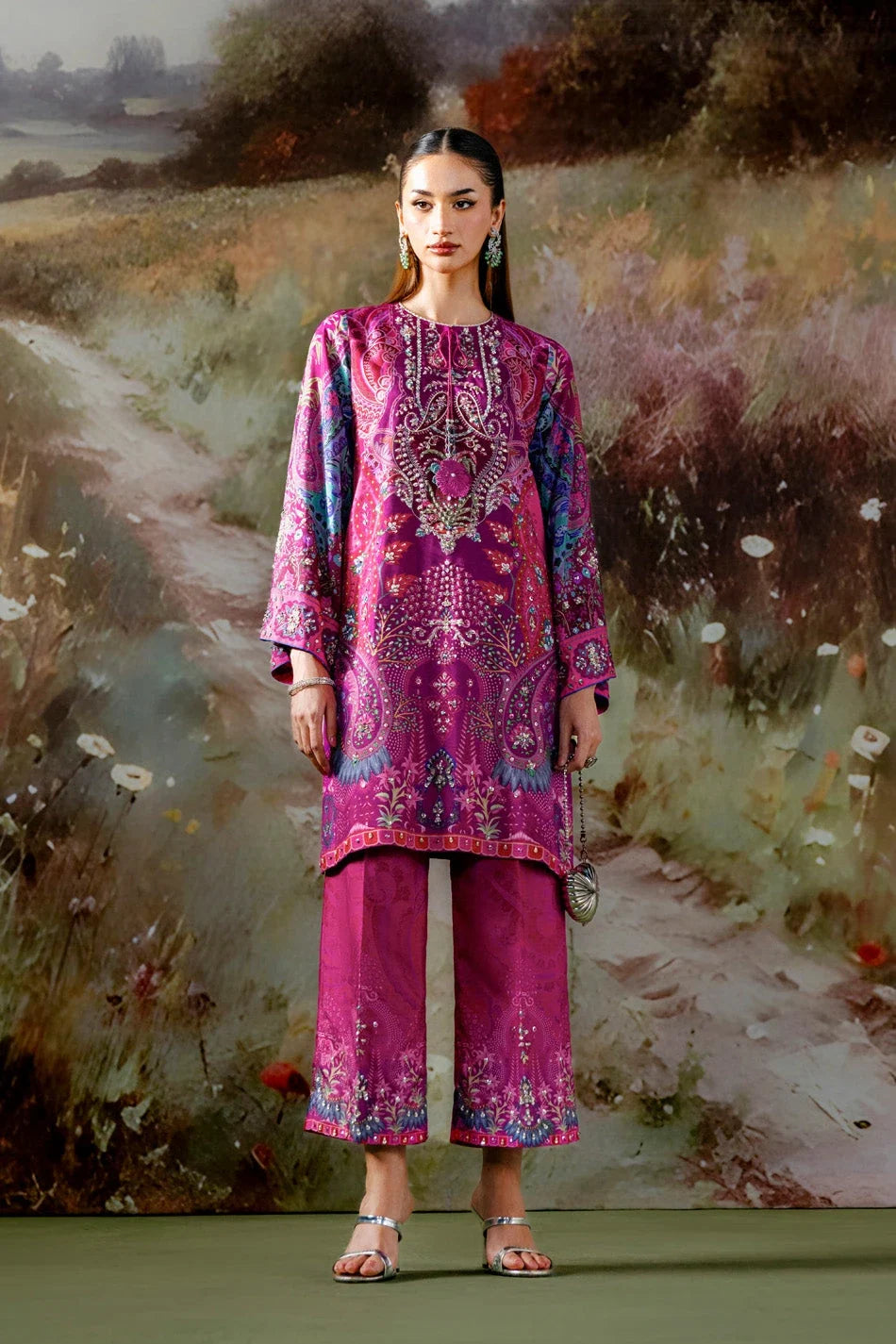 Fuchsia Radiance (D-13) | Nurae '26 | Ammara Khan
