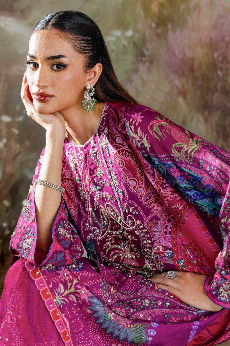 Fuchsia Radiance (D-13) | Nurae '26 | Ammara Khan