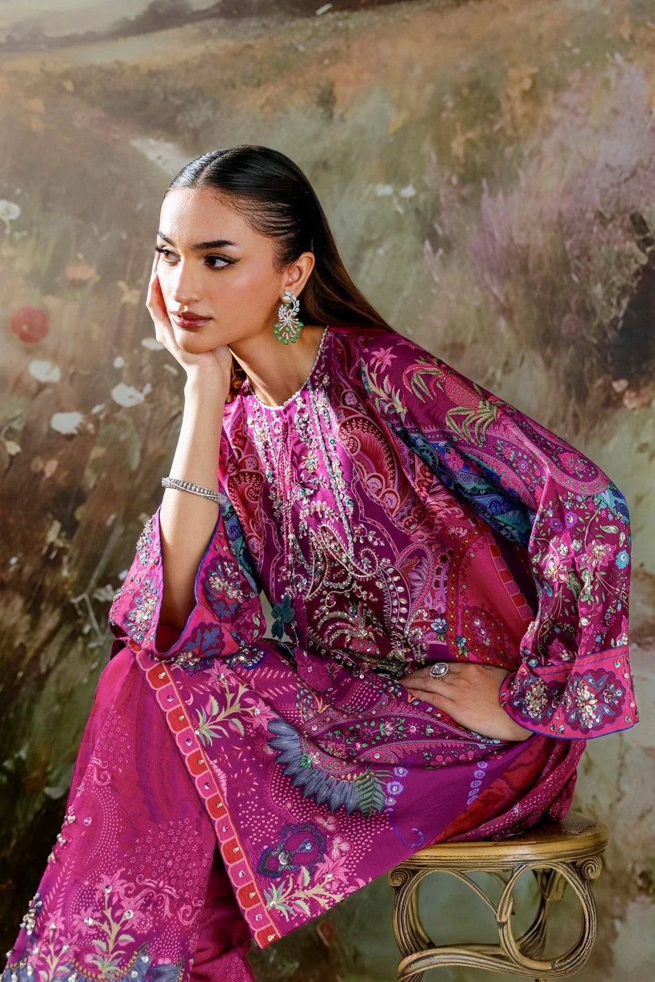 Fuchsia Radiance (D-13) | Nurae '26 | Ammara Khan