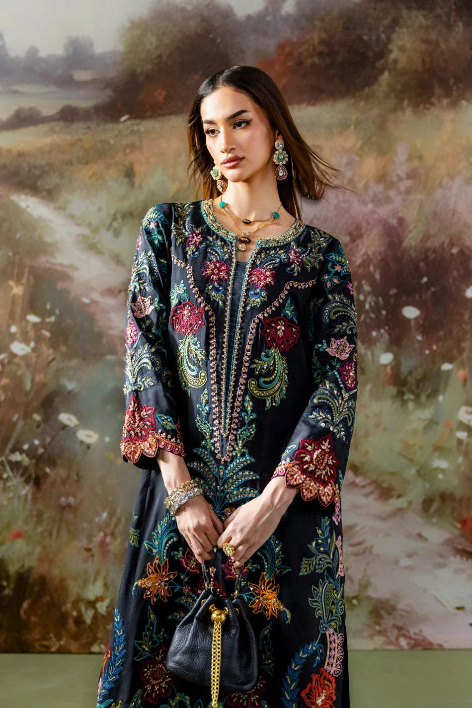 Black Orchid (D-05) | Nurae '26 | Ammara Khan