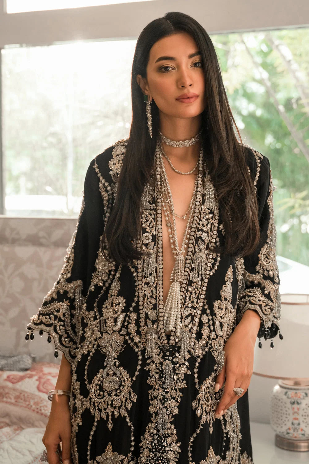 Jewelled Black Beauty (D-04) | The Proposal '23 | Ammara Khan