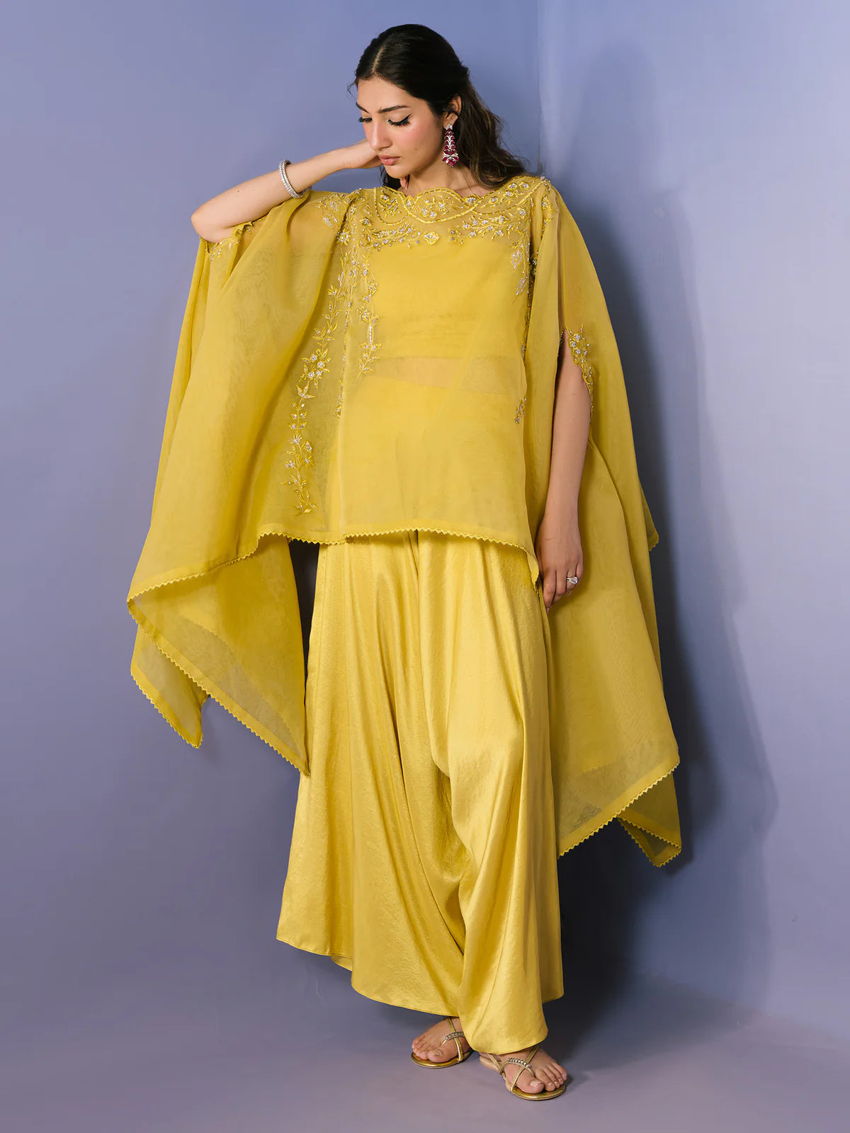 INCA PONCHO & PANTS | RSVP YES IN STYLE | MISHA LAKHANI