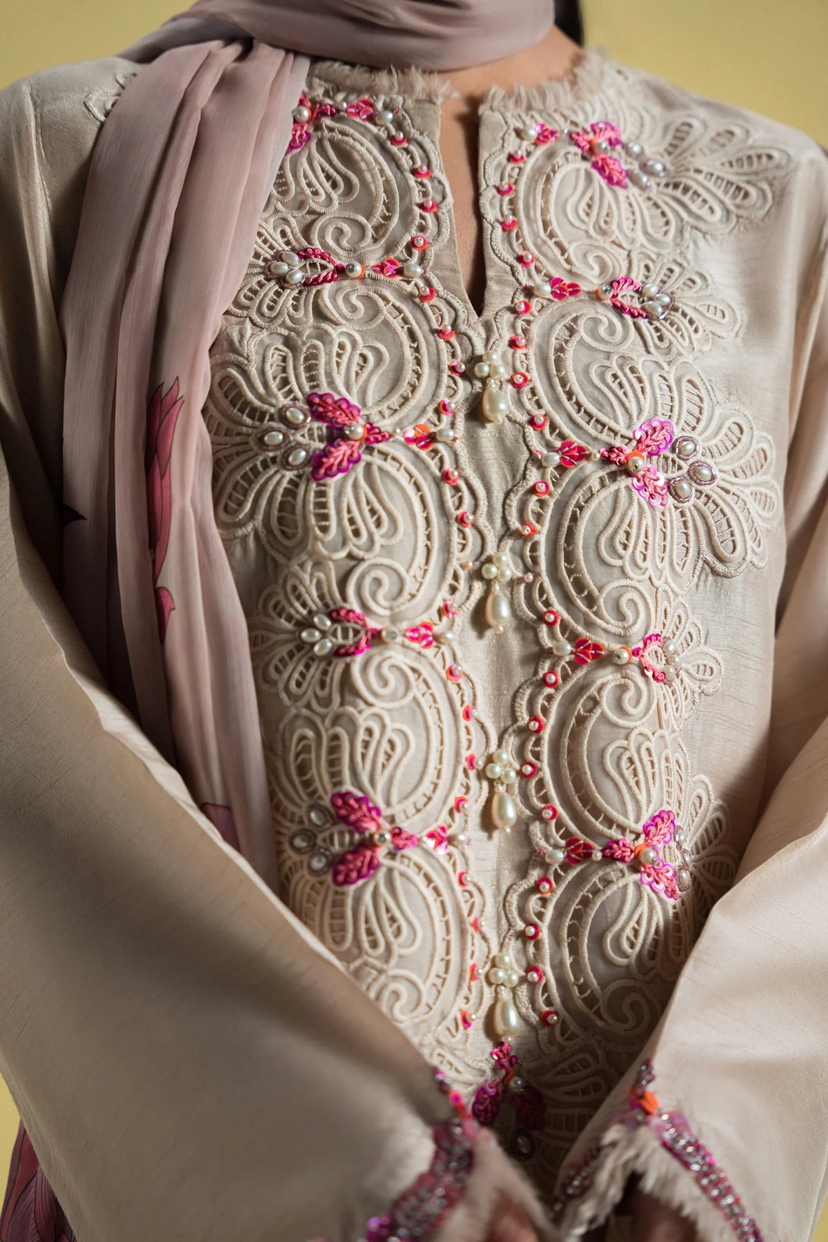 Multi Kali Lehnga Choli (D-06) | Ronaq'25 | Ammara Khan