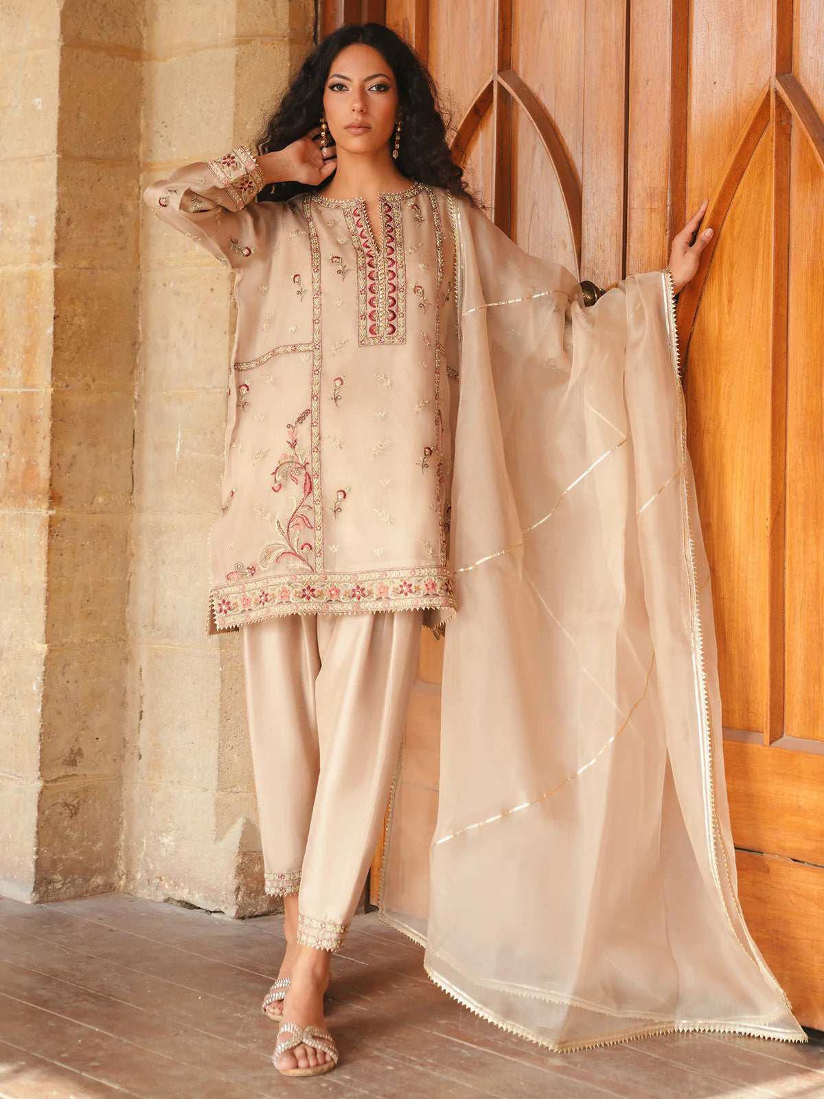 ALISHA, SKINNY SHALWAR & DUPATTA | RSVP YES IN STYLE | MISHA LAKHANI