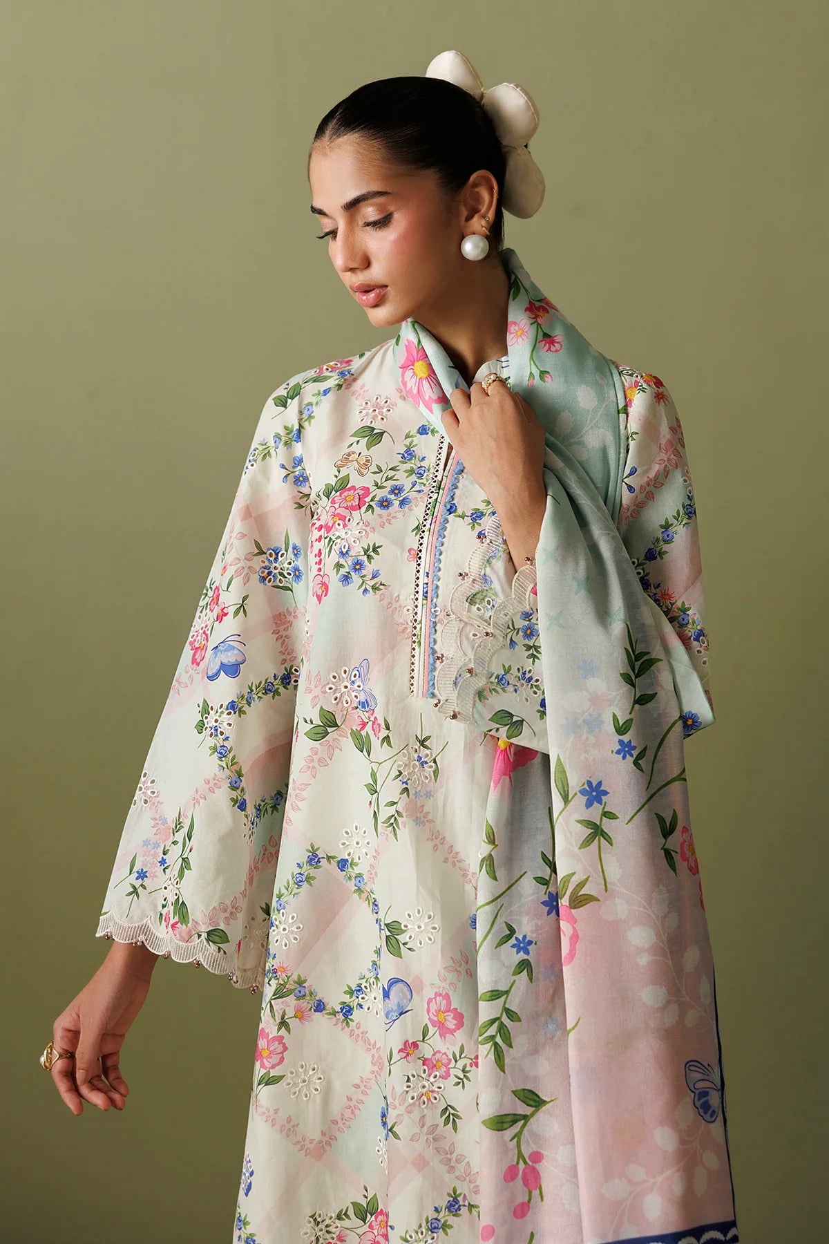 EMBROIDERED LAWN RTW-9385 | New Arrivals | Jazmin