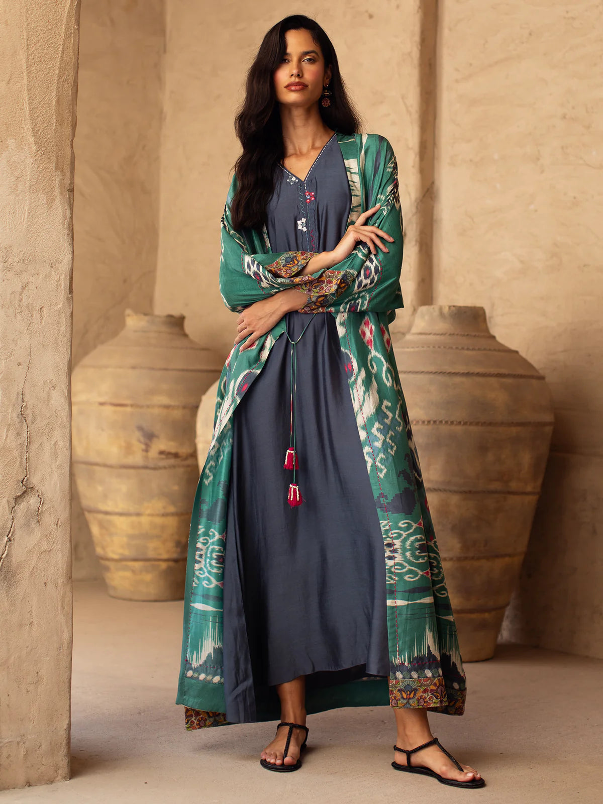 LALEH KAFTAN SET | RSVP YES IN STYLE | MISHA LAKHANI