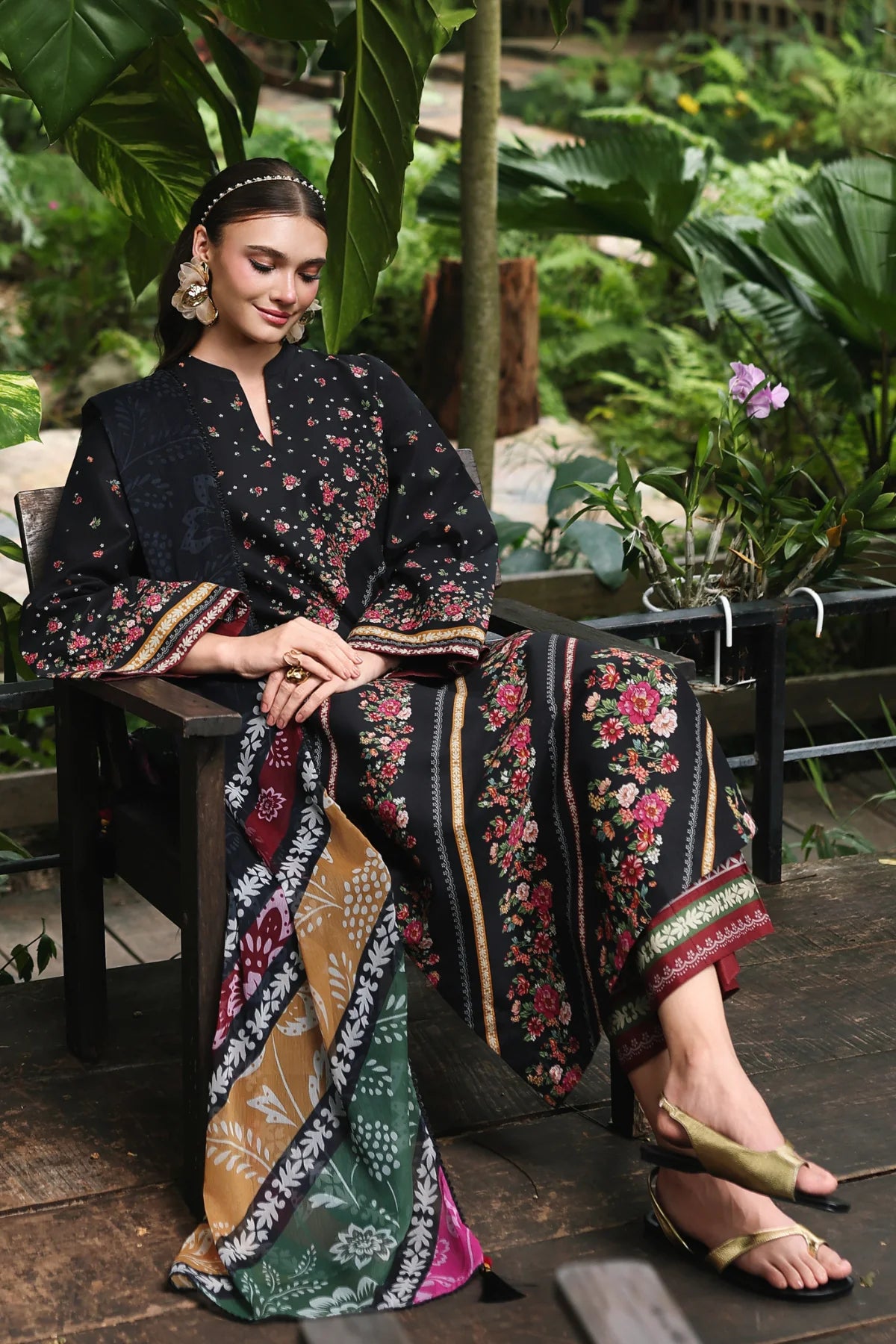DIGITAL PRINTED LAWN USE-9401 | New Arrivals | Jazmin