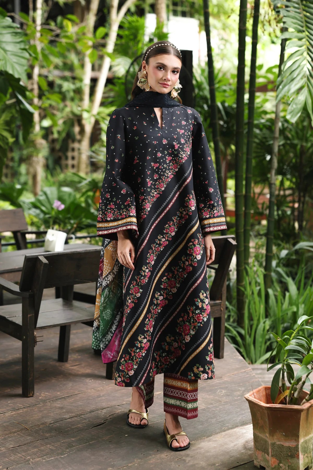 DIGITAL PRINTED LAWN USE-9401 | New Arrivals | Jazmin