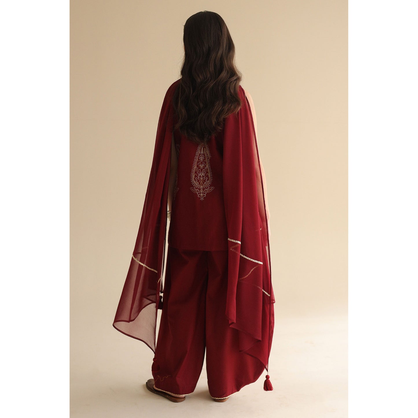 MAROON OUTFIT | MONSOON ‘26 | DYOT