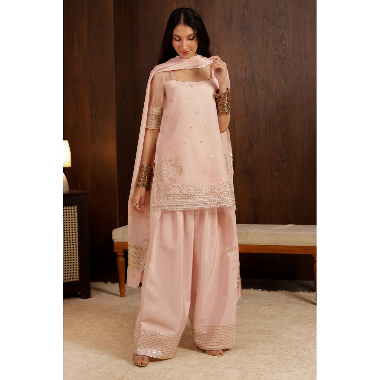 LIGHT PINK OUTFIT | CHAMPA' 25 | DYOT
