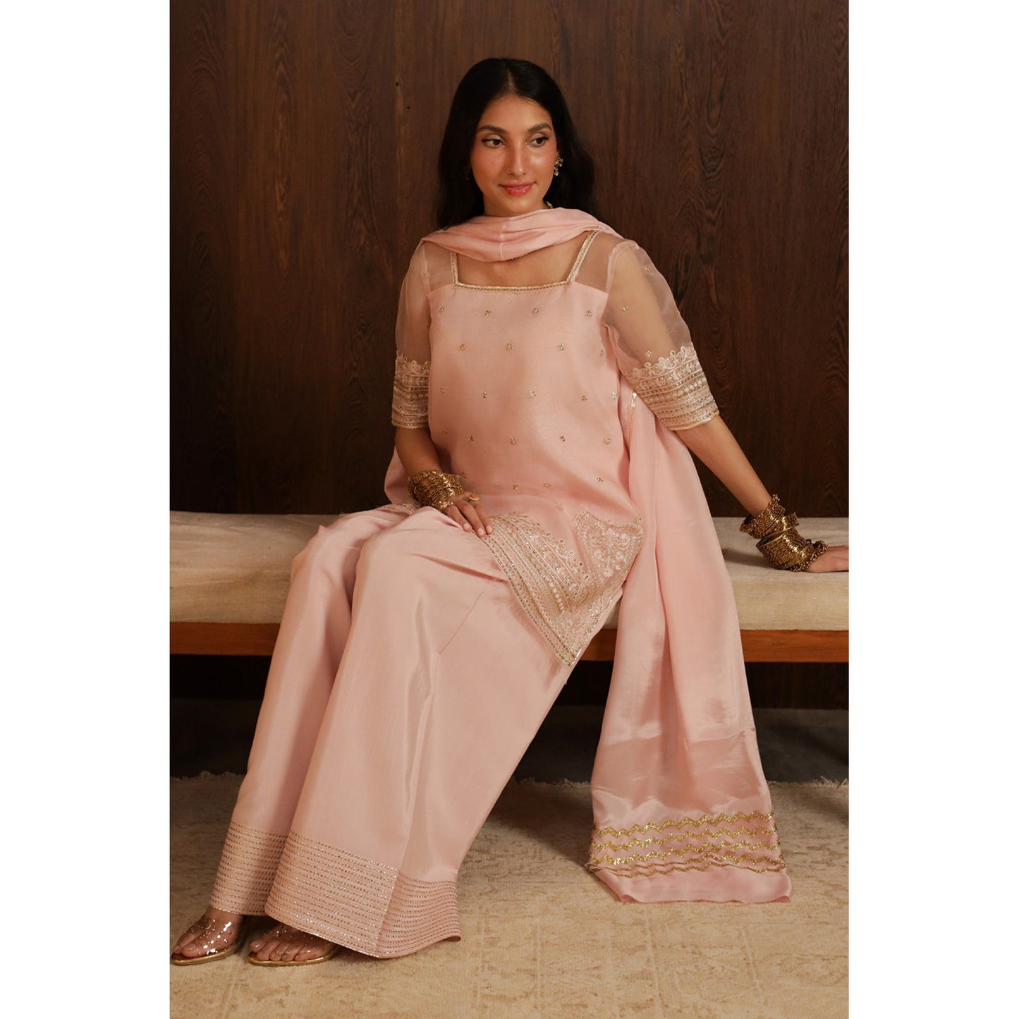 LIGHT PINK OUTFIT | CHAMPA' 25 | DYOT
