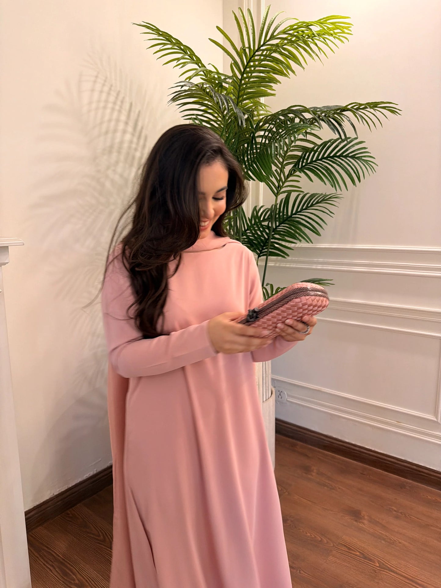 PINK BUTTONED SET | Sak Atelier