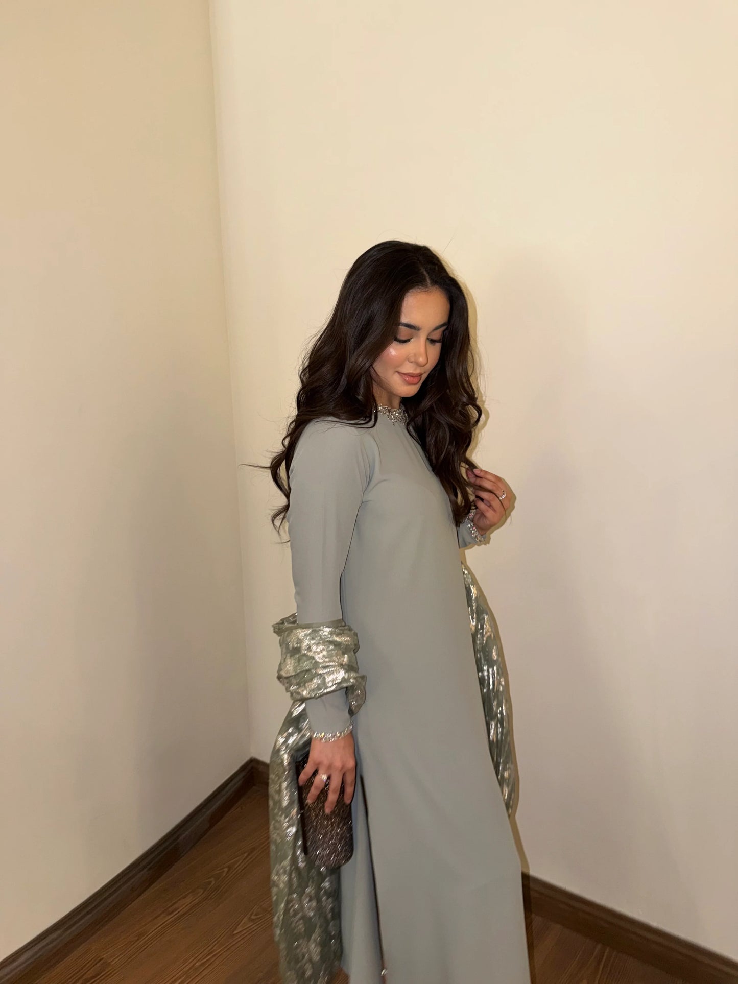 SOFT GREY CLARA SET | Sak Atelier
