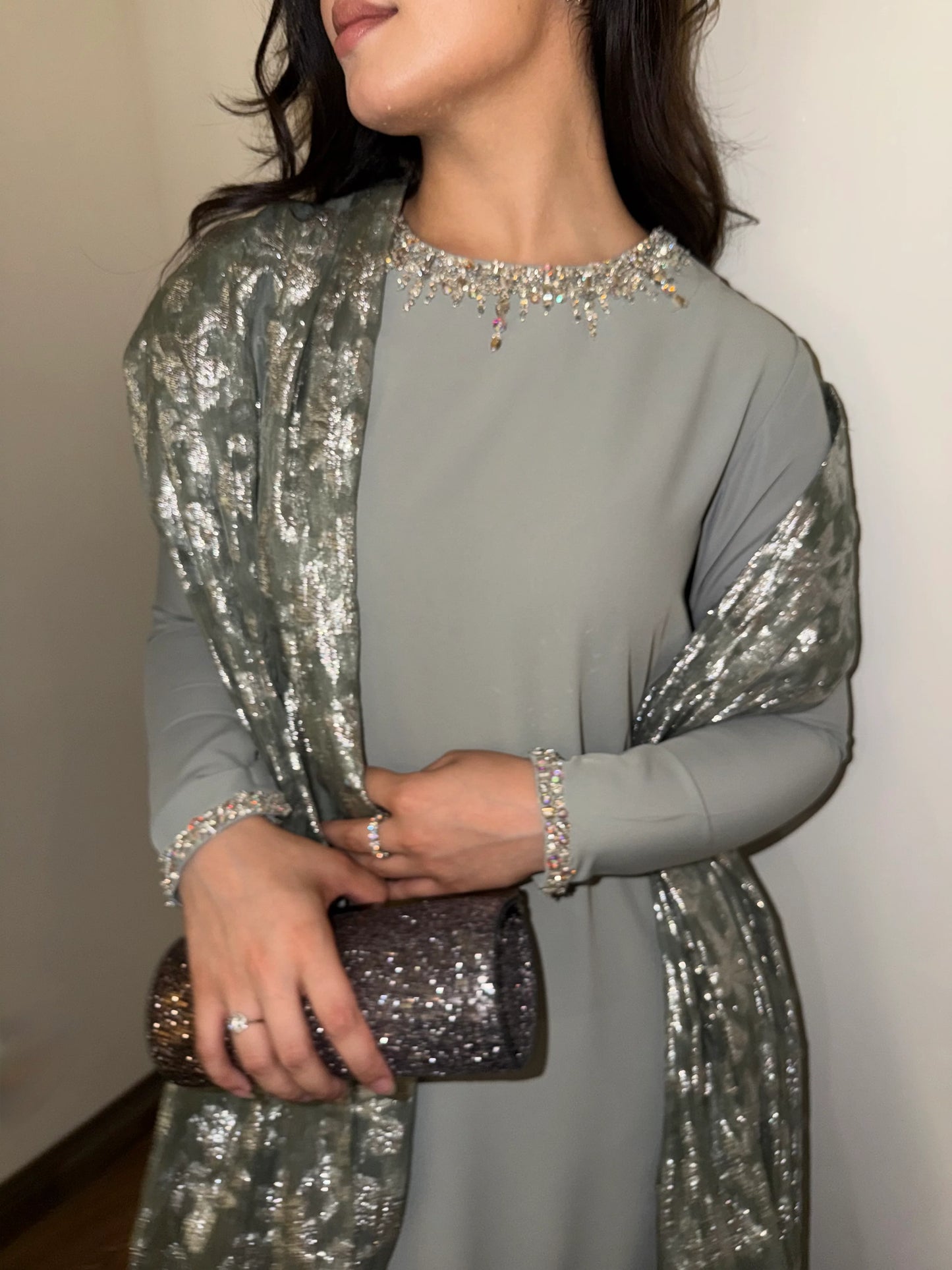 SOFT GREY CLARA SET | Sak Atelier