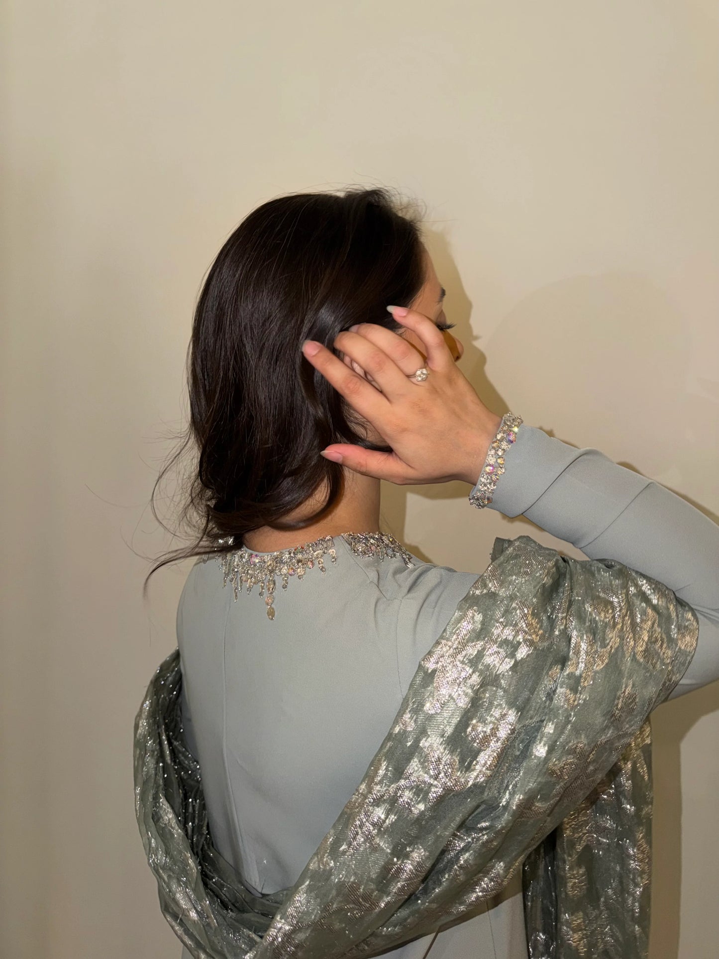 SOFT GREY CLARA SET | Sak Atelier