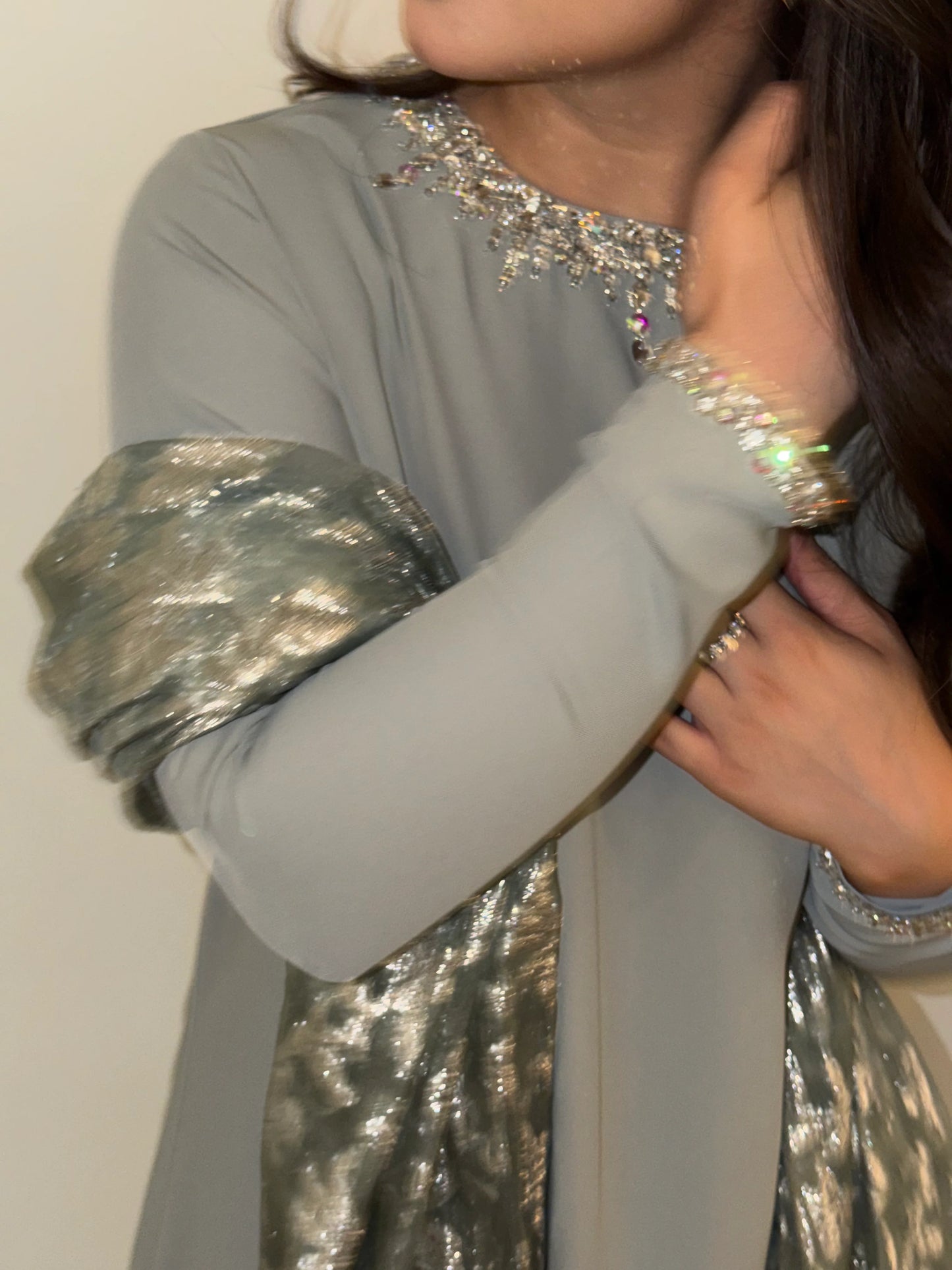 SOFT GREY CLARA SET | Sak Atelier