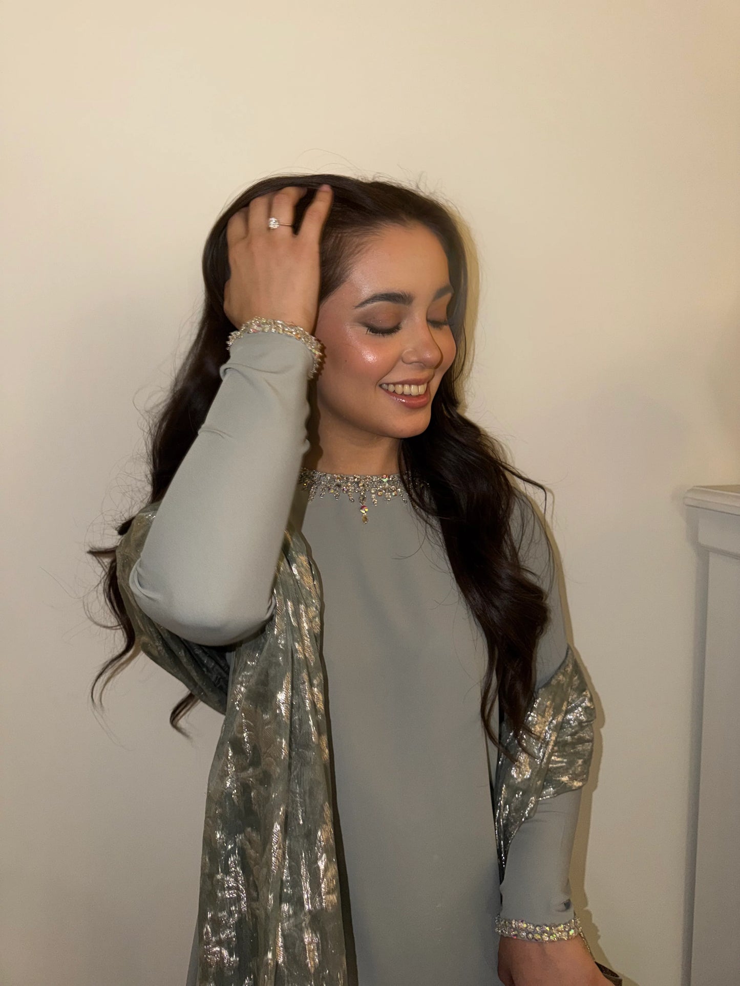 SOFT GREY CLARA SET | Sak Atelier