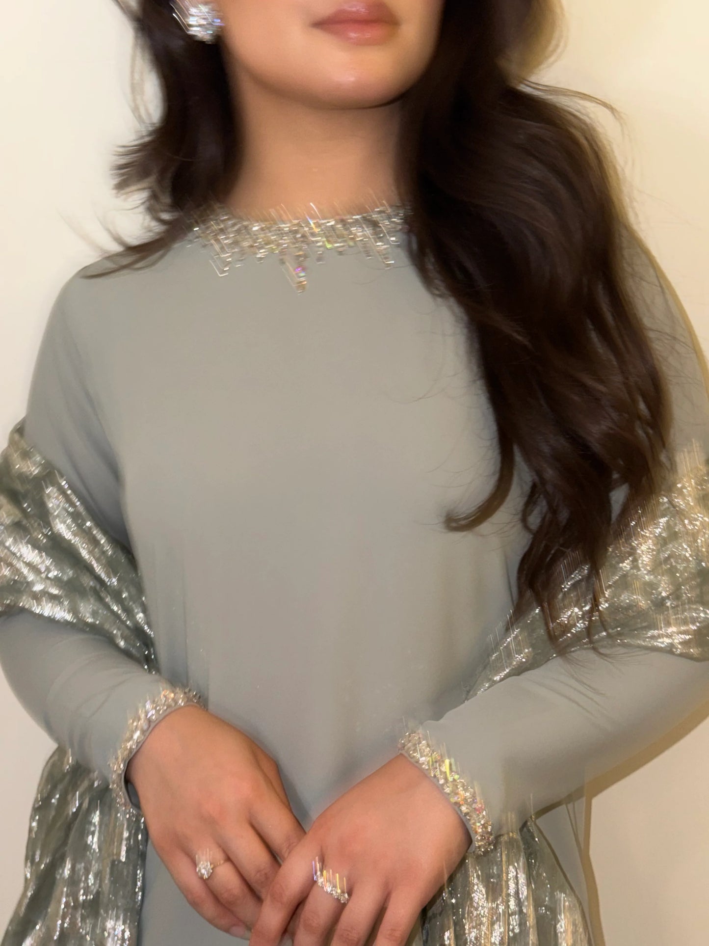 SOFT GREY CLARA SET | Sak Atelier