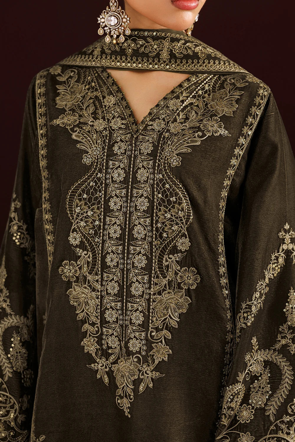 EFUF4553 | Unstitched | Baroque