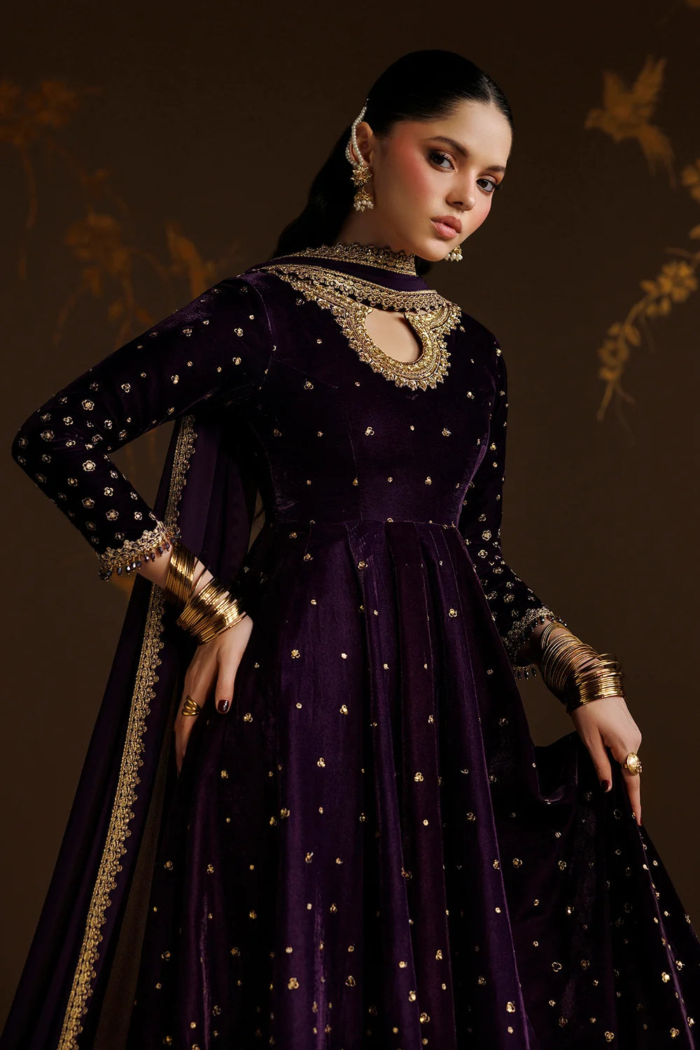 EVUF4628 | Unstitched | Baroque