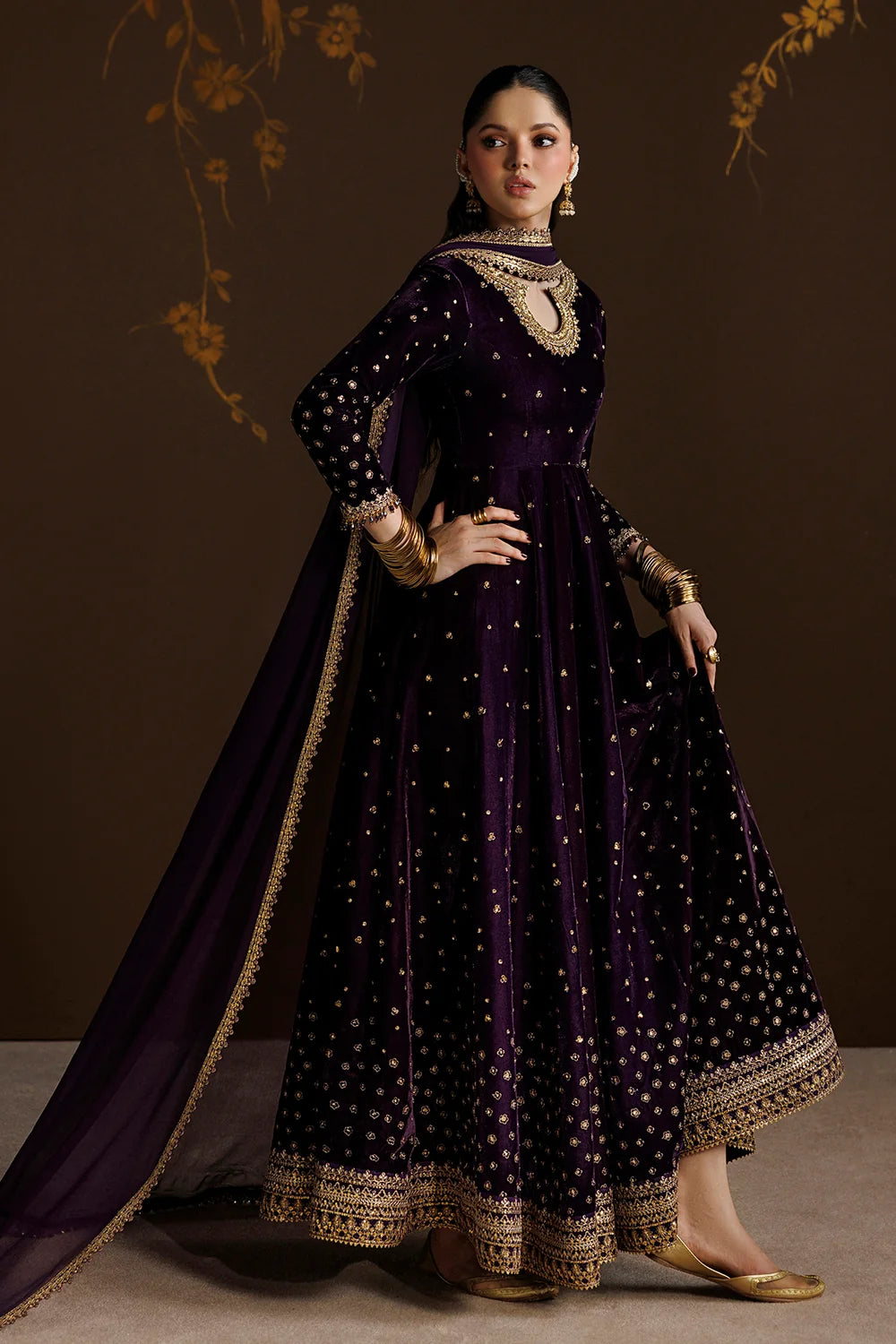 EVUF4628 | Unstitched | Baroque