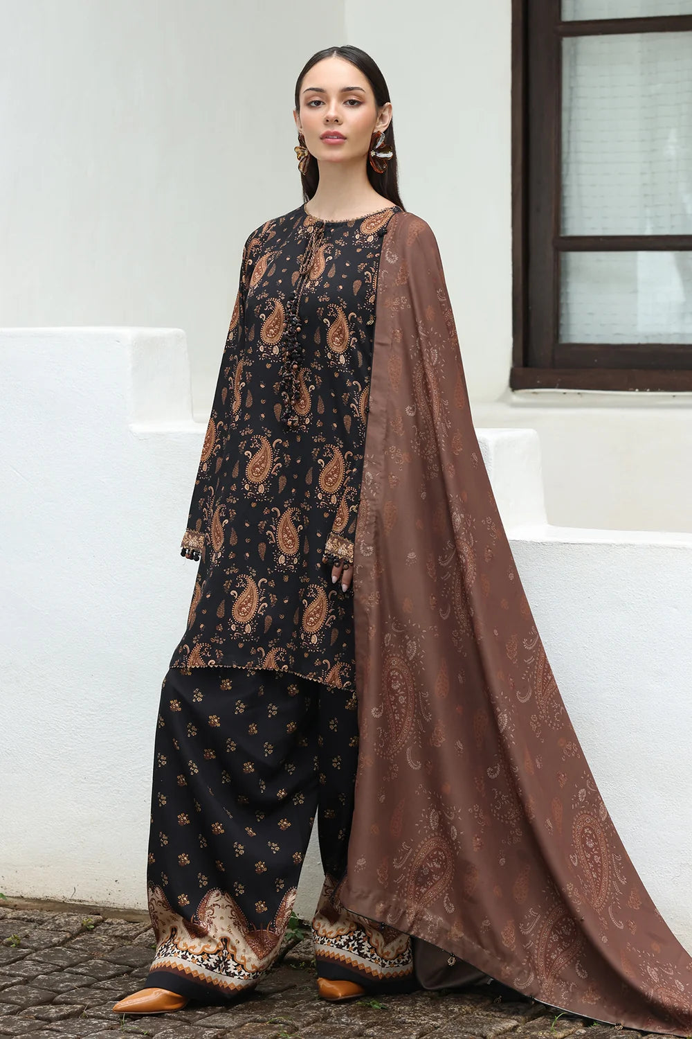 EWUF4613 | Unstitched | Baroque