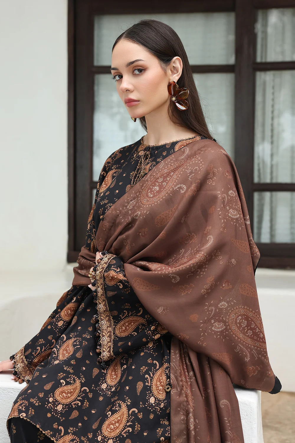 EWUF4613 | Unstitched | Baroque