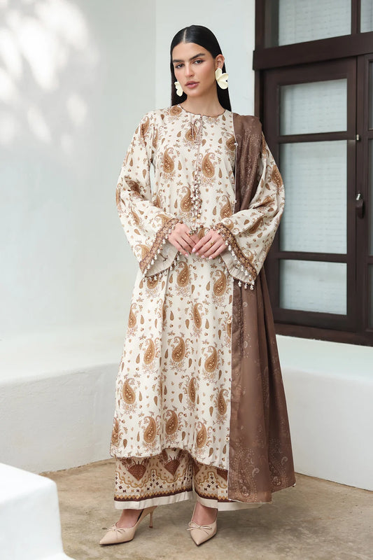 EWUF4612 | Unstitched | Baroque