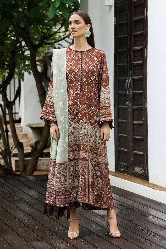 EWUF4564 | Unstitched | Baroque