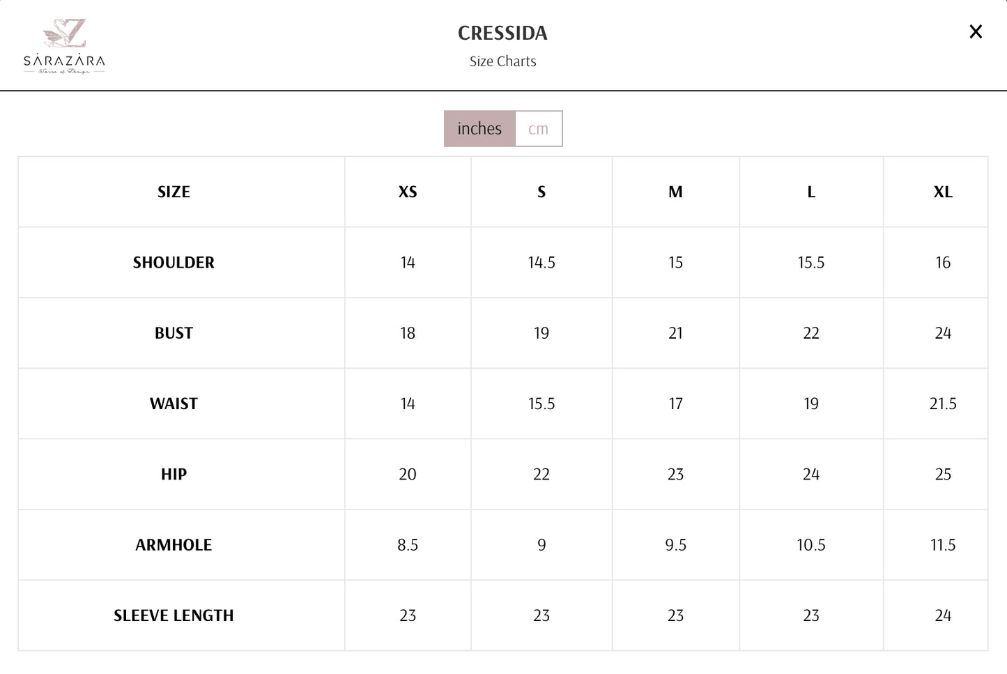 CRESSIDA | The Season | Sarazara