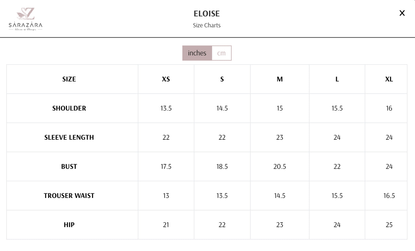 ELOISE | The Season | Sarazara