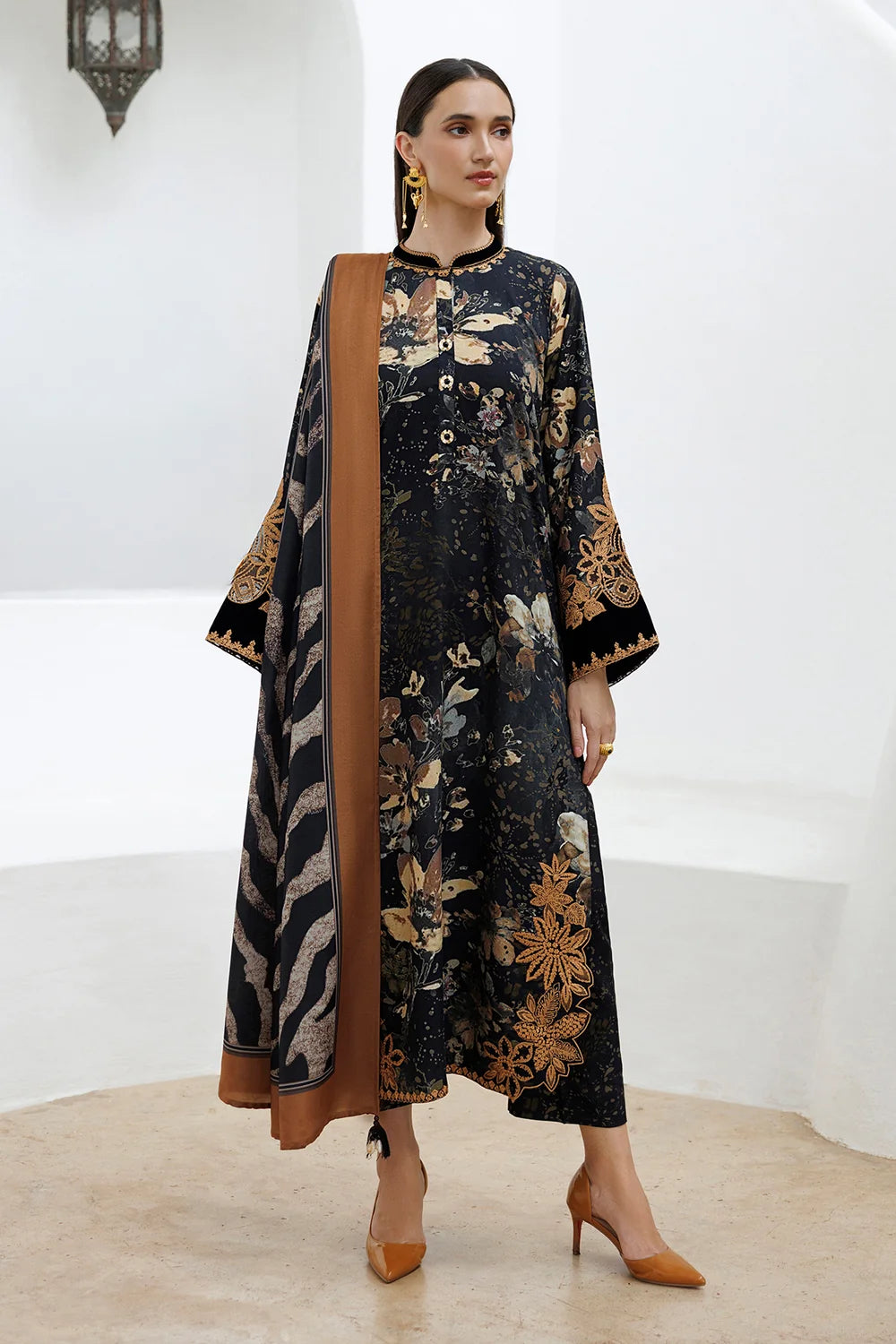 EWUF4588 | Unstitched | Baroque