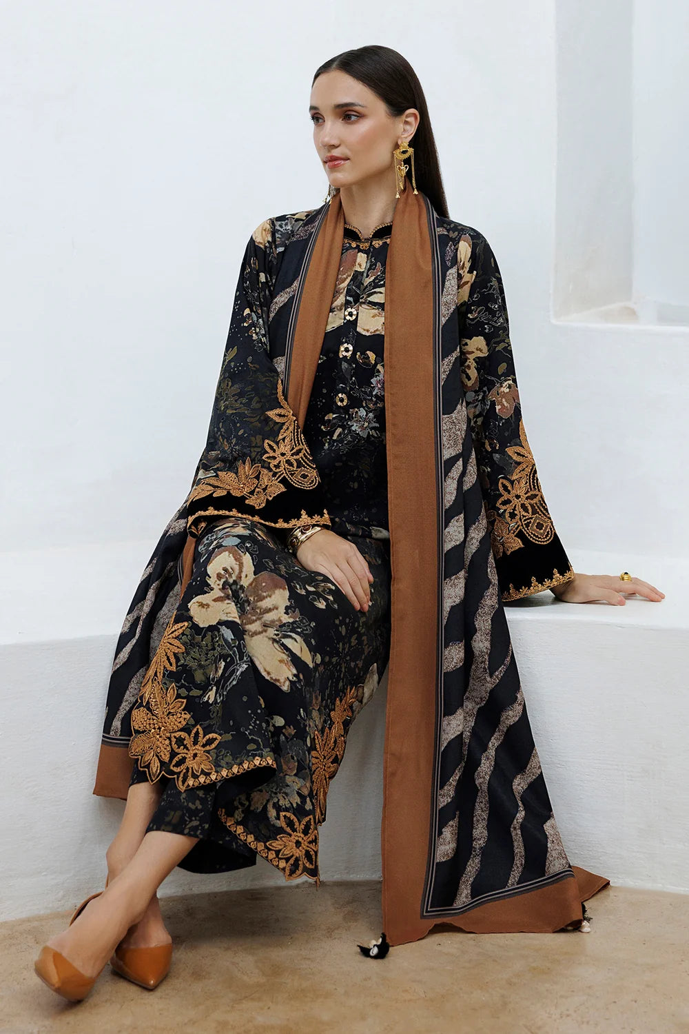 EWUF4588 | Unstitched | Baroque