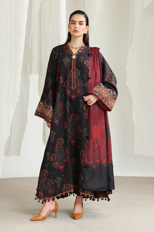EWUF4572 | Unstitched | Baroque