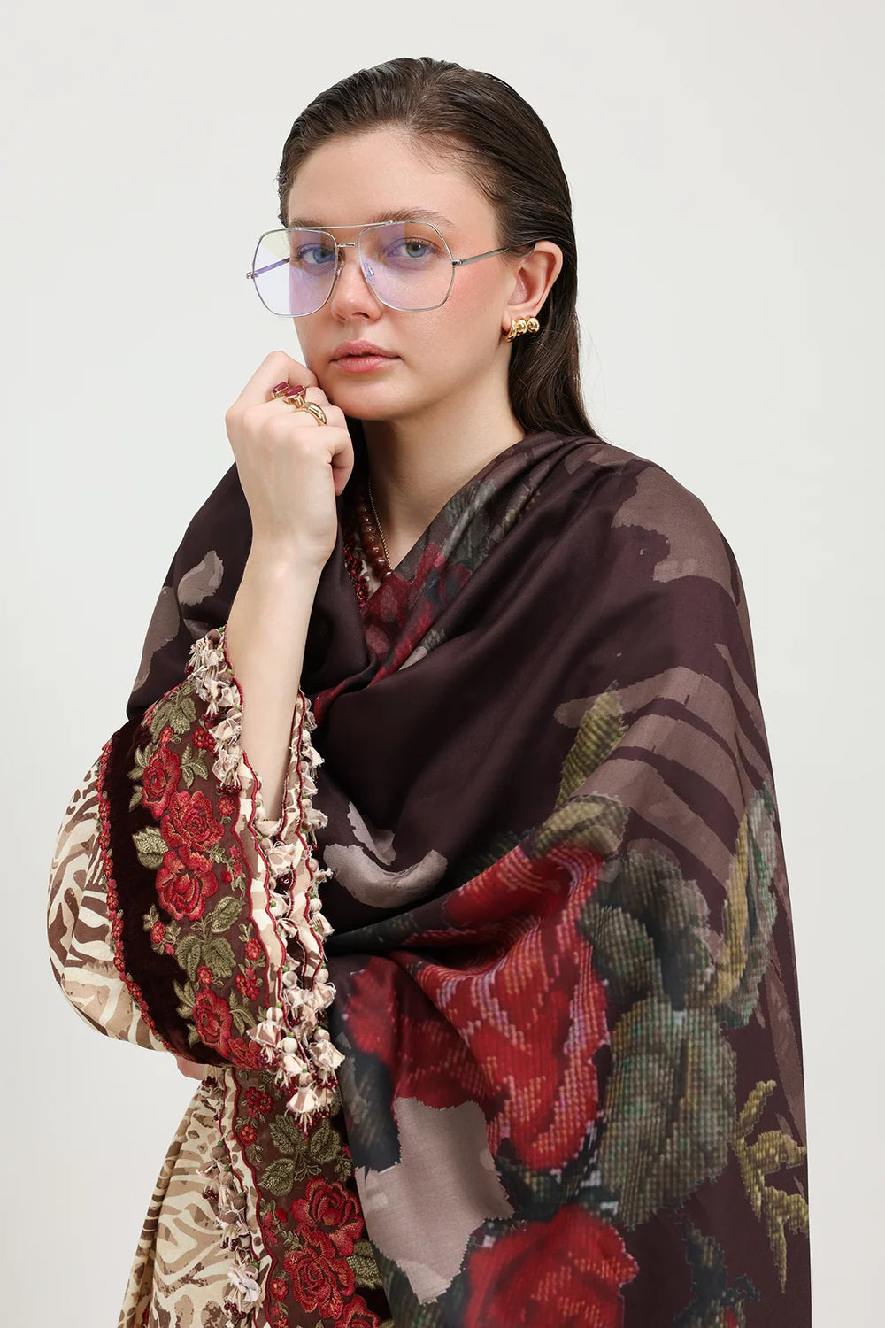 EWUF4575 | Unstitched | Baroque