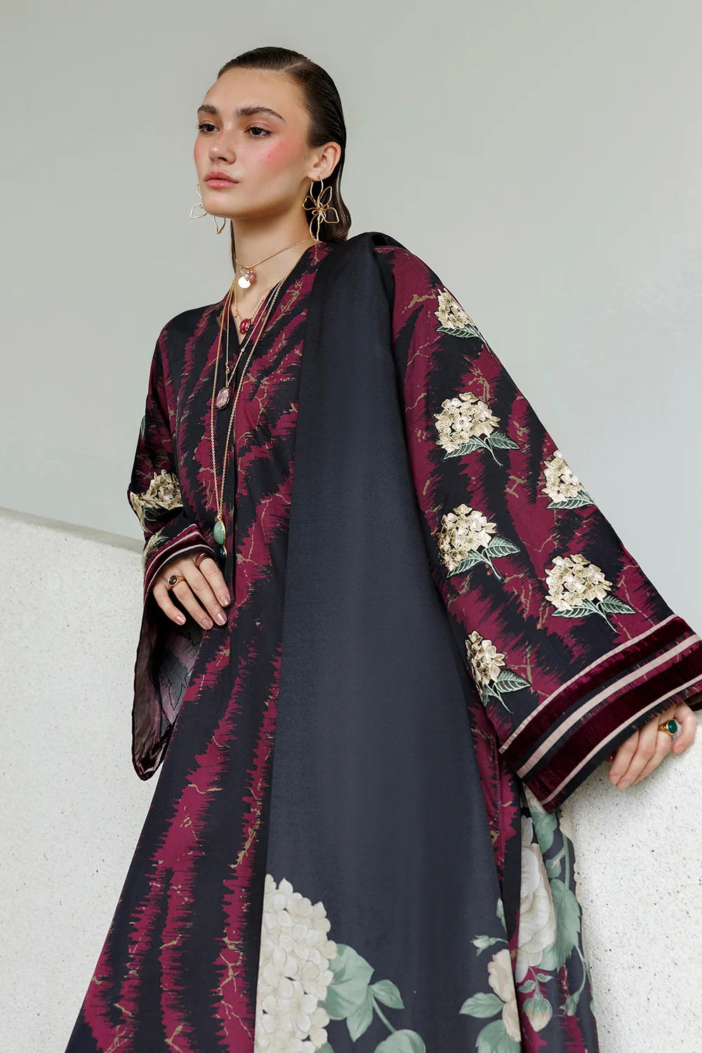 EWUF4568 | Unstitched | Baroque
