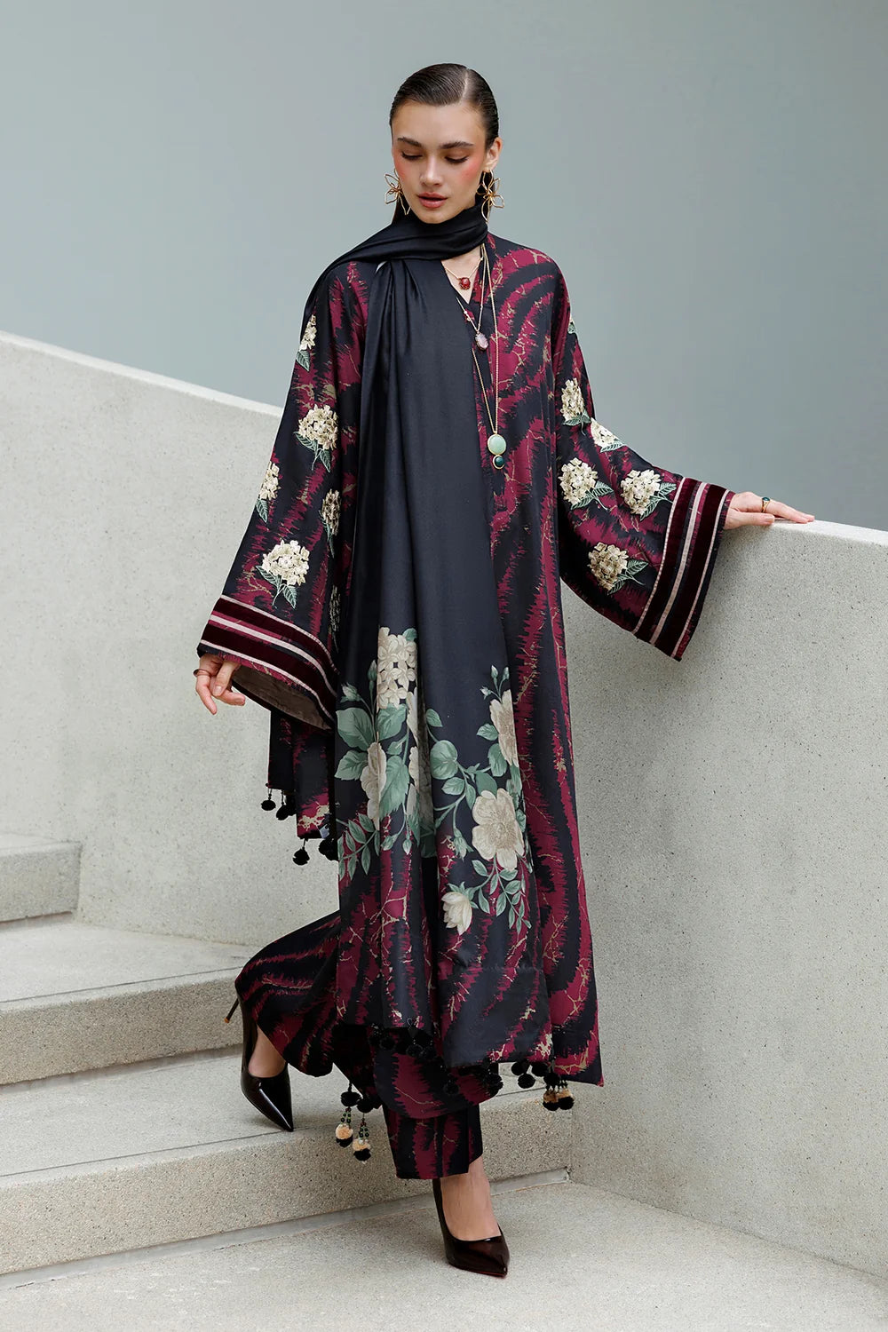 EWUF4568 | Unstitched | Baroque
