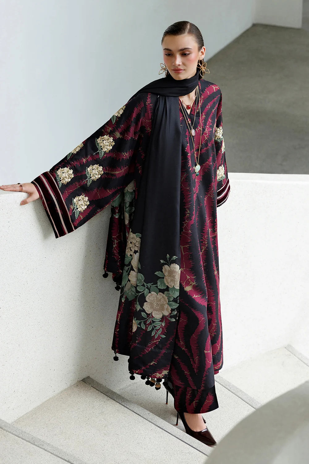 EWUF4568 | Unstitched | Baroque
