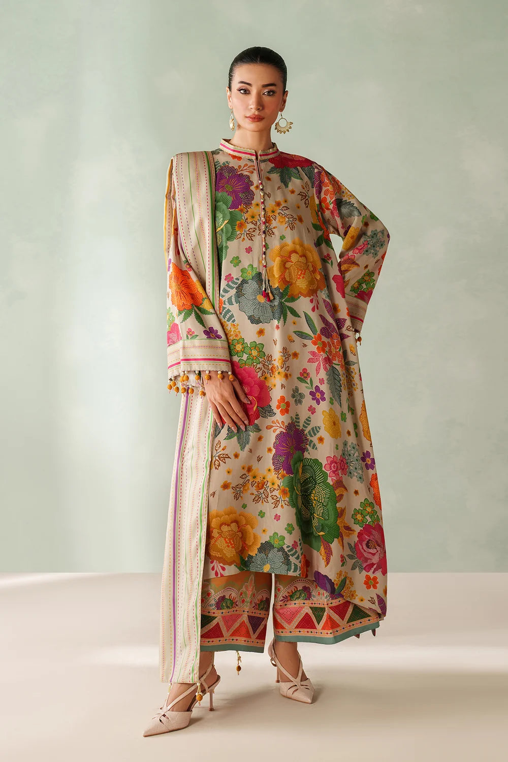 EWUF4296 | Unstitched | Baroque