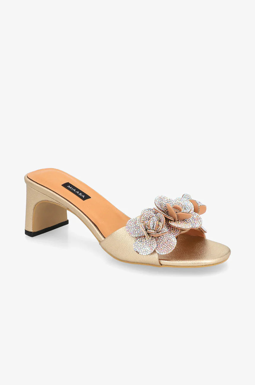 Laleh 50 - Champagne Gold | New Arrivals | Miaasa | Footwear