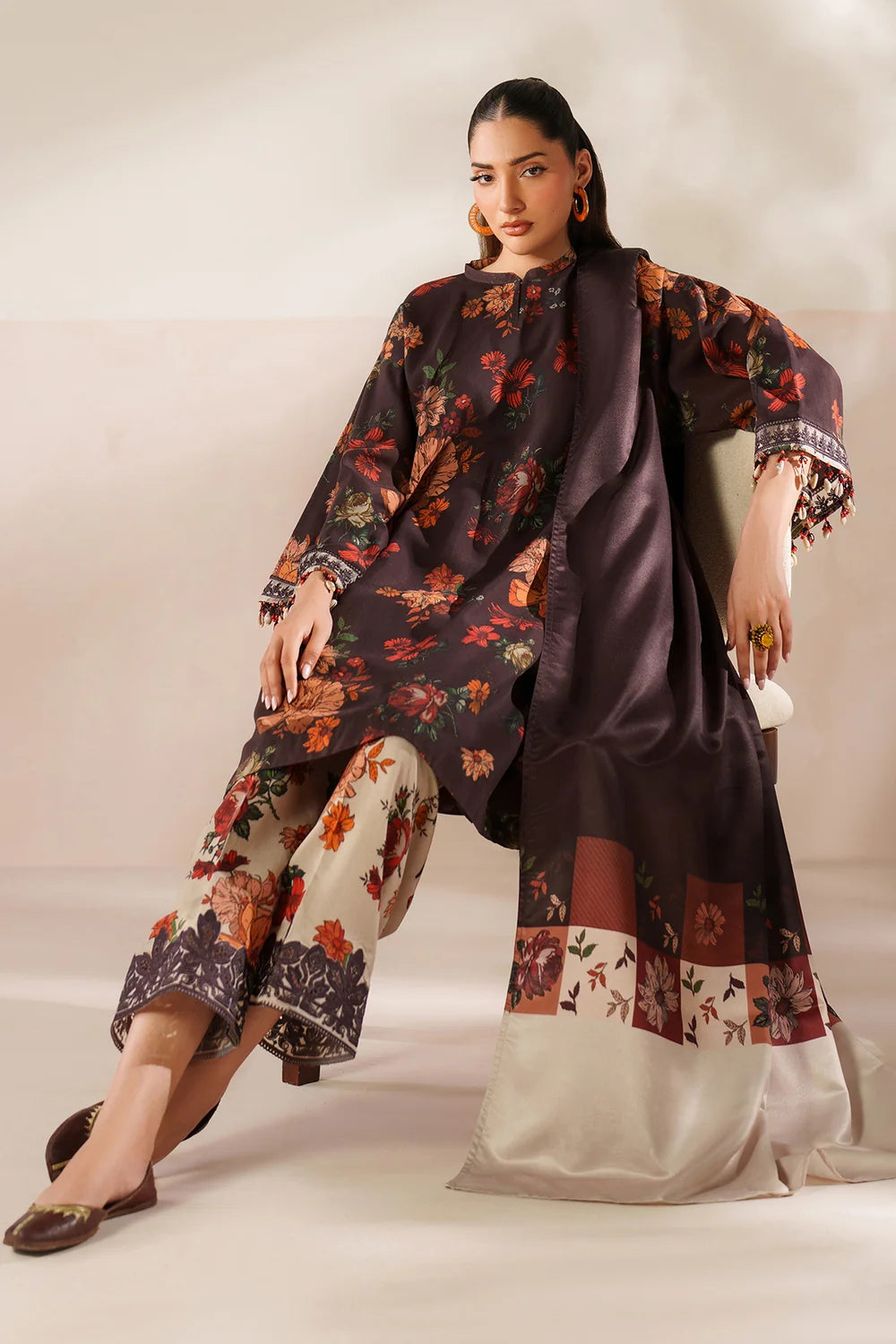 EWSF4295 | Unstitched | Baroque