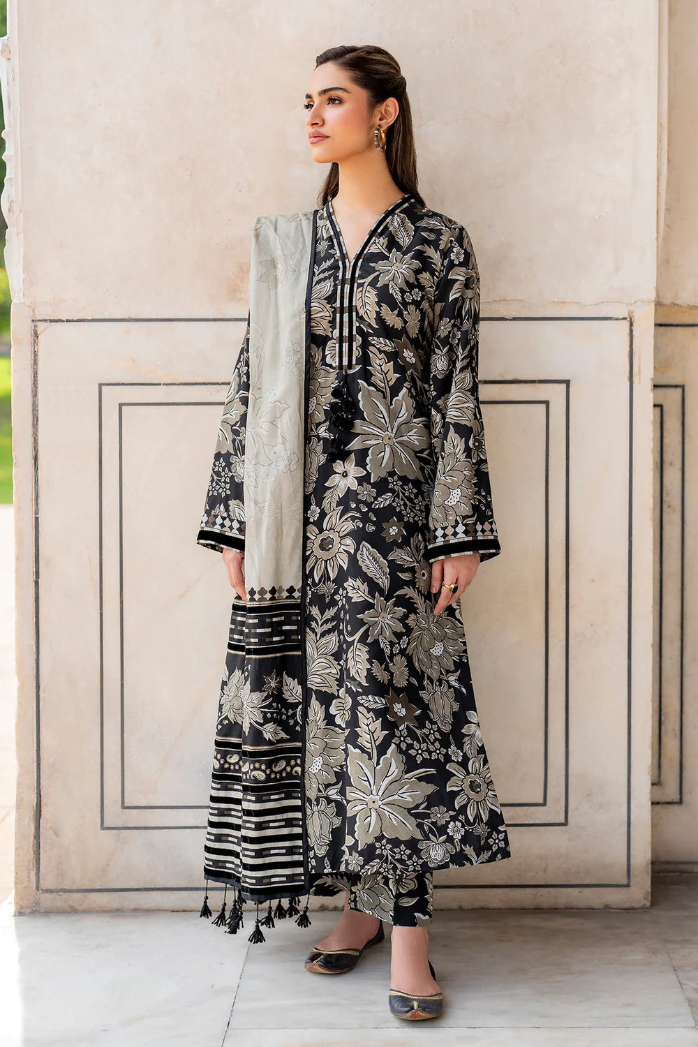 EWUF0731 | Unstitched | Baroque