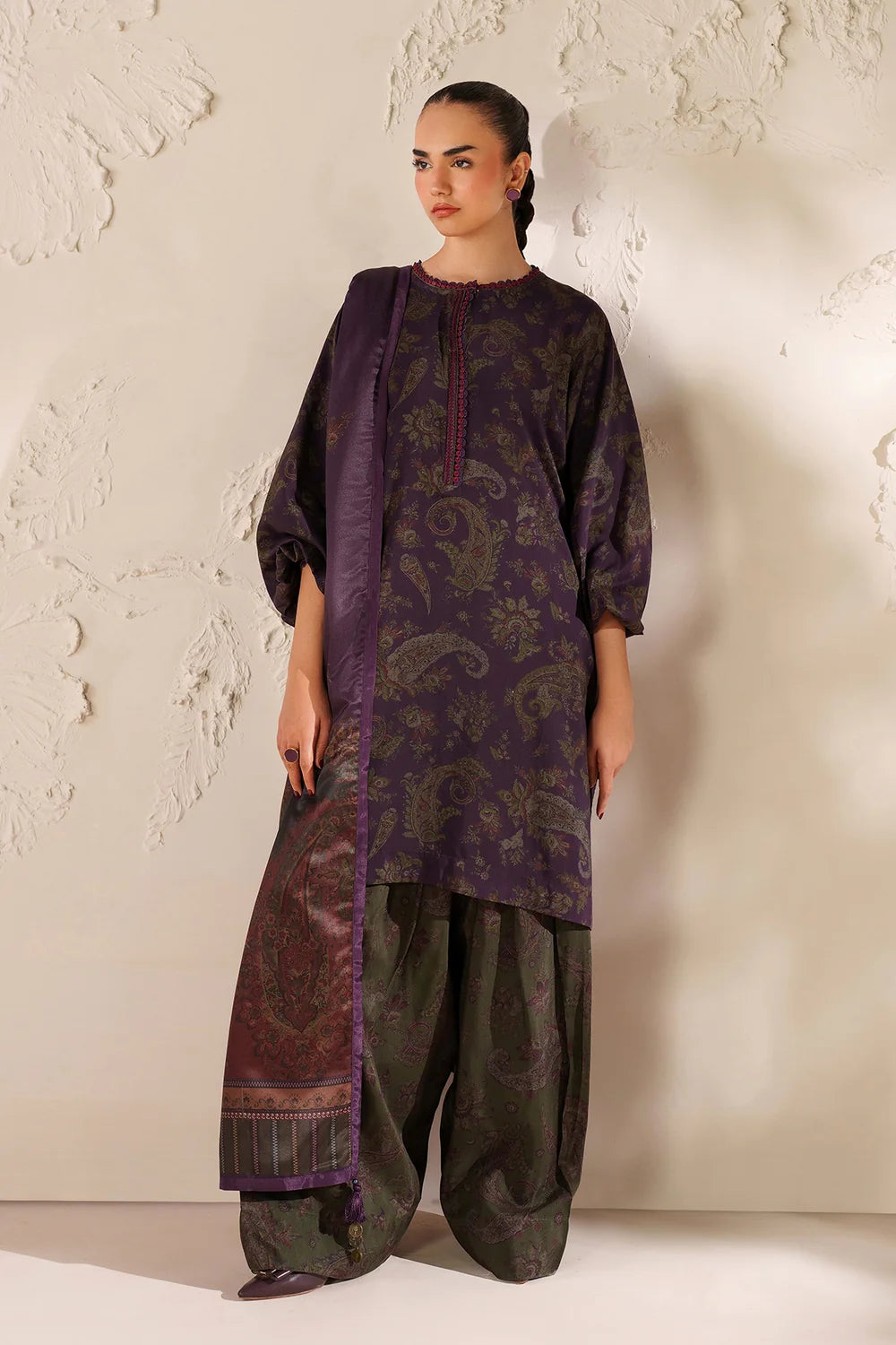EWUF4290 | Unstitched | Baroque