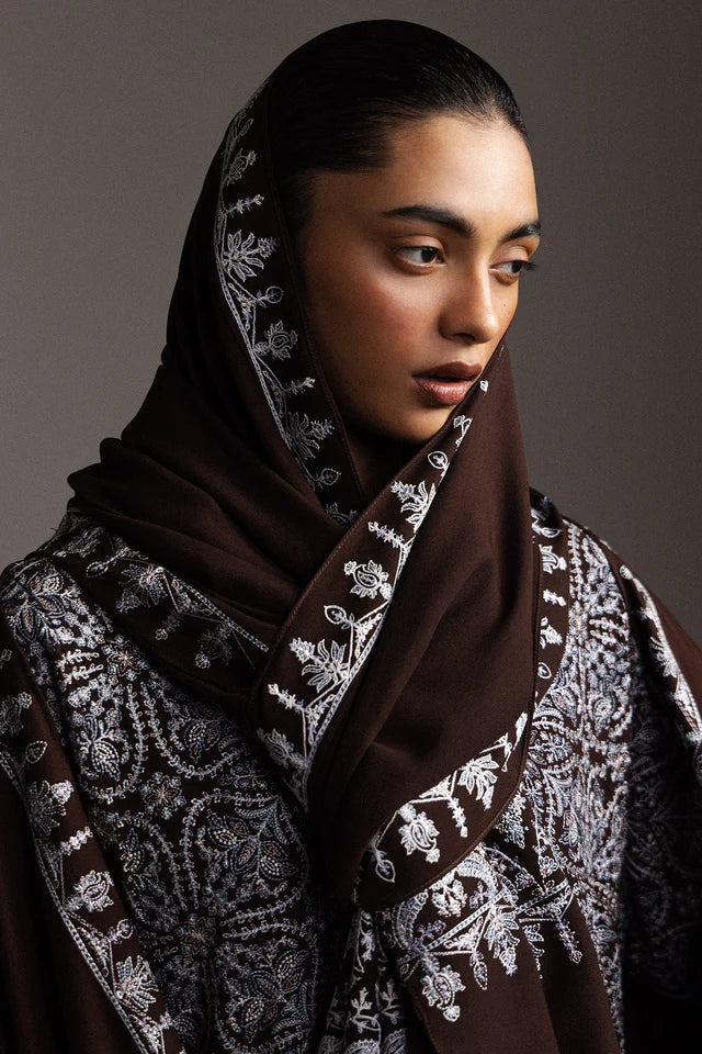 AQEEQ-D1 | WINTER UNSTITCHED SARAAB | ZARA SHAHJAHAN