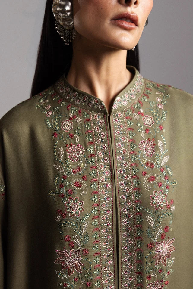 CHINAR-D2 | WINTER UNSTITCHED SARAAB | ZARA SHAHJAHAN