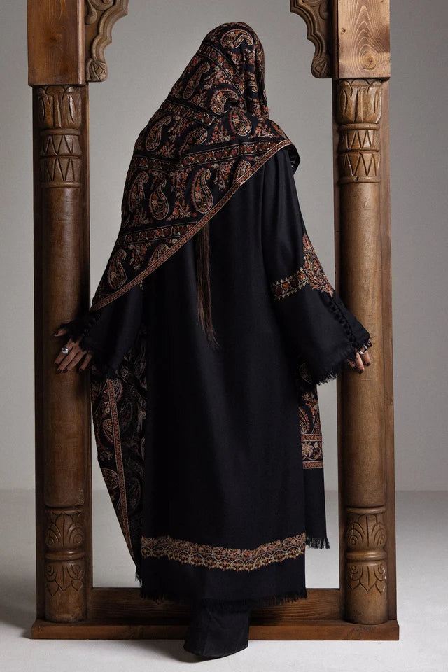 OUD-D5 | WINTER UNSTITCHED SARAAB | ZARA SHAHJAHAN