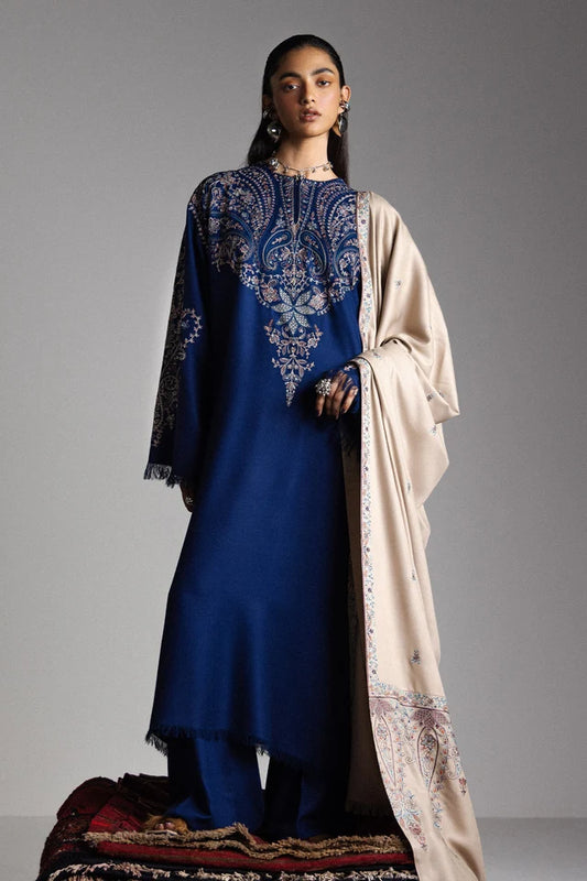 SAMARKAND-D6 | WINTER UNSTITCHED SARAAB | ZARA SHAHJAHAN