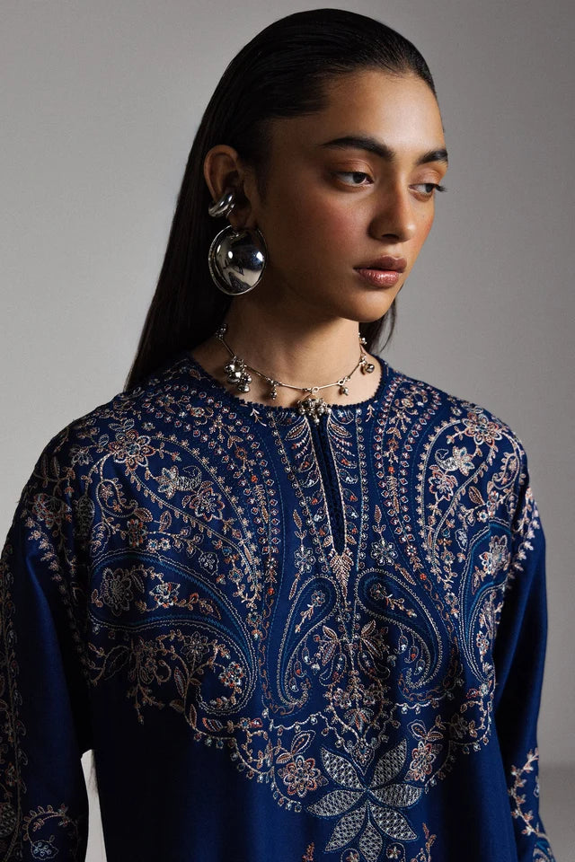 SAMARKAND-D6 | WINTER UNSTITCHED SARAAB | ZARA SHAHJAHAN