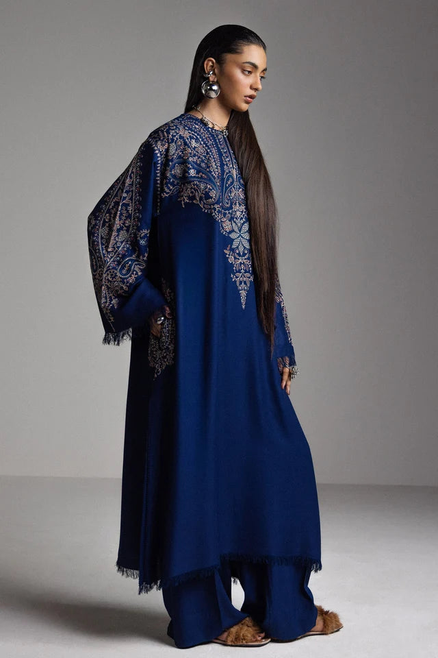 SAMARKAND-D6 | WINTER UNSTITCHED SARAAB | ZARA SHAHJAHAN